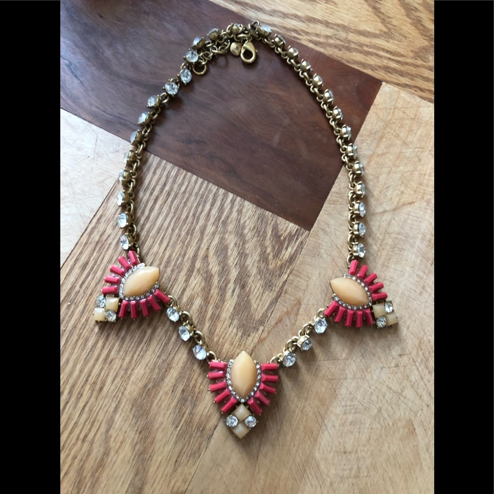 Jcrew Gem Statement Necklace